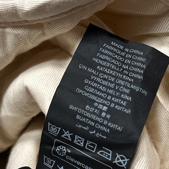 G-Star RAW Research Aitor Throup 3-in-1 Strett TS Parka Coat Cream Mens Medium - Picture 14 of 15